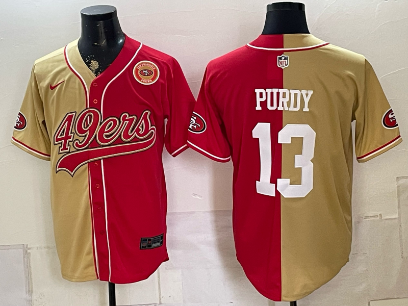 Men 2026 San Francisco 49ers #13 Purdy red Nike Limited NFL Jersey 0811003